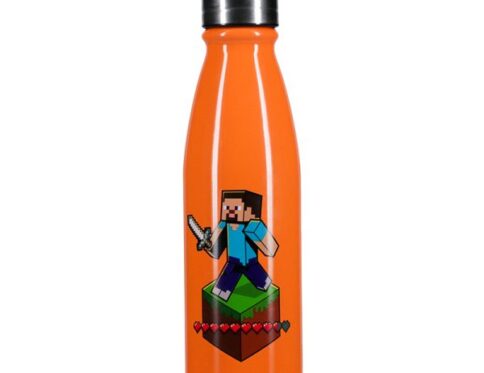 Minecraft μπουκάλι ανοξείδωτο 600ml της paladone