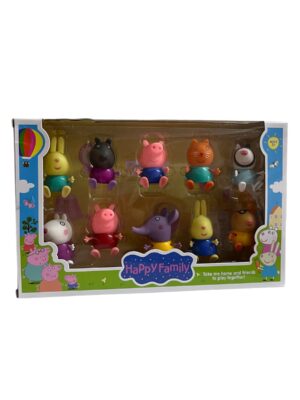 Pepa pig φιγούρες με ήρωες