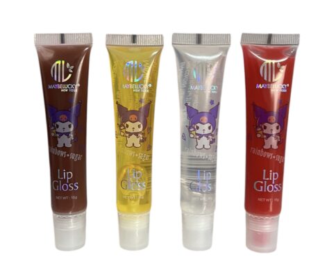 Kuromi lip gloss rainbows (τυχαία επιλογή)