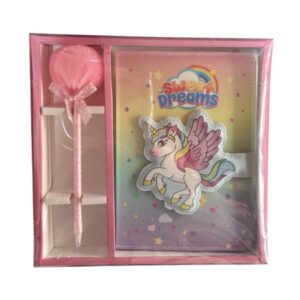 Σετ ατζέντα με στύλο unicorn