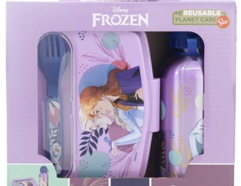 Frozen σετ φαγητού με μπουκάλι