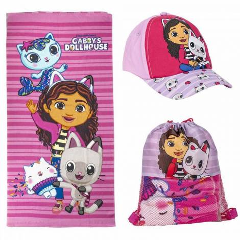 set-tsanta-paralias-me-petseta-kapelo-gabbys-dollhouse