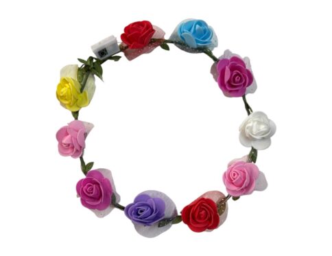 Στεφάνι με λουλούδια για το κεφάλι