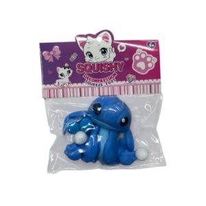 Stitch squishy μπλε