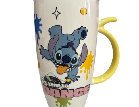 Stitch με χρώματα ποτήρι κεραμικό