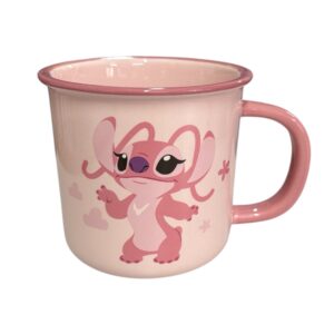 Angel κούπα ροζ με σχέδιο