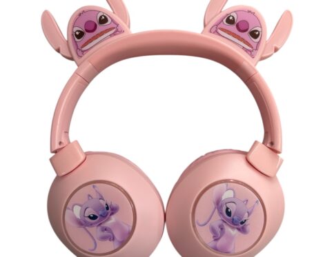 Angel ακουστικά ροζ bluetooth