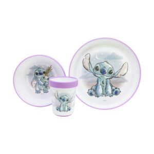 Stitch σετ φαγητού 3pcs Disney
