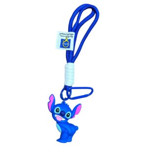 Stitch μπρελόκ χαμογελαστό με σχοινάκι