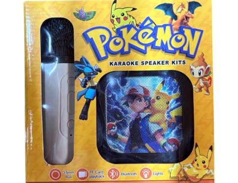 Pokemon ηχείο bluetooth με μικρόφωνο (τυχαία επιλογή)