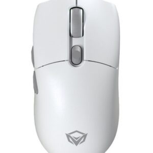 Meetion MT-GW33 Ενσύρματο 2.4G Bluetooth Gaming Ποντίκι Λευκό