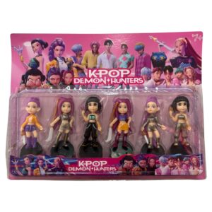 K Pop Demon Hunters 6 φιγούρες