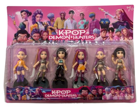 K Pop Demon Hunters 6 φιγούρες
