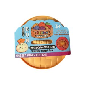 Πολύχρωμα μυστικά squishy bun